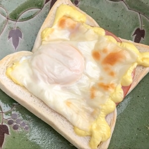 朝食☆ラピュタ風とろーり玉子のトースト